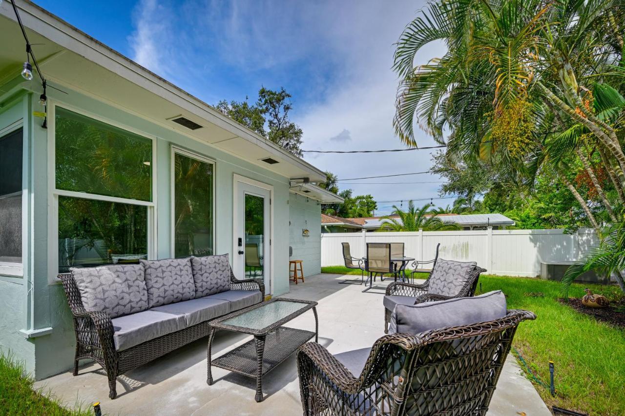 Sunny Sarasota Home With Private Yard And Fire Pit! Ngoại thất bức ảnh